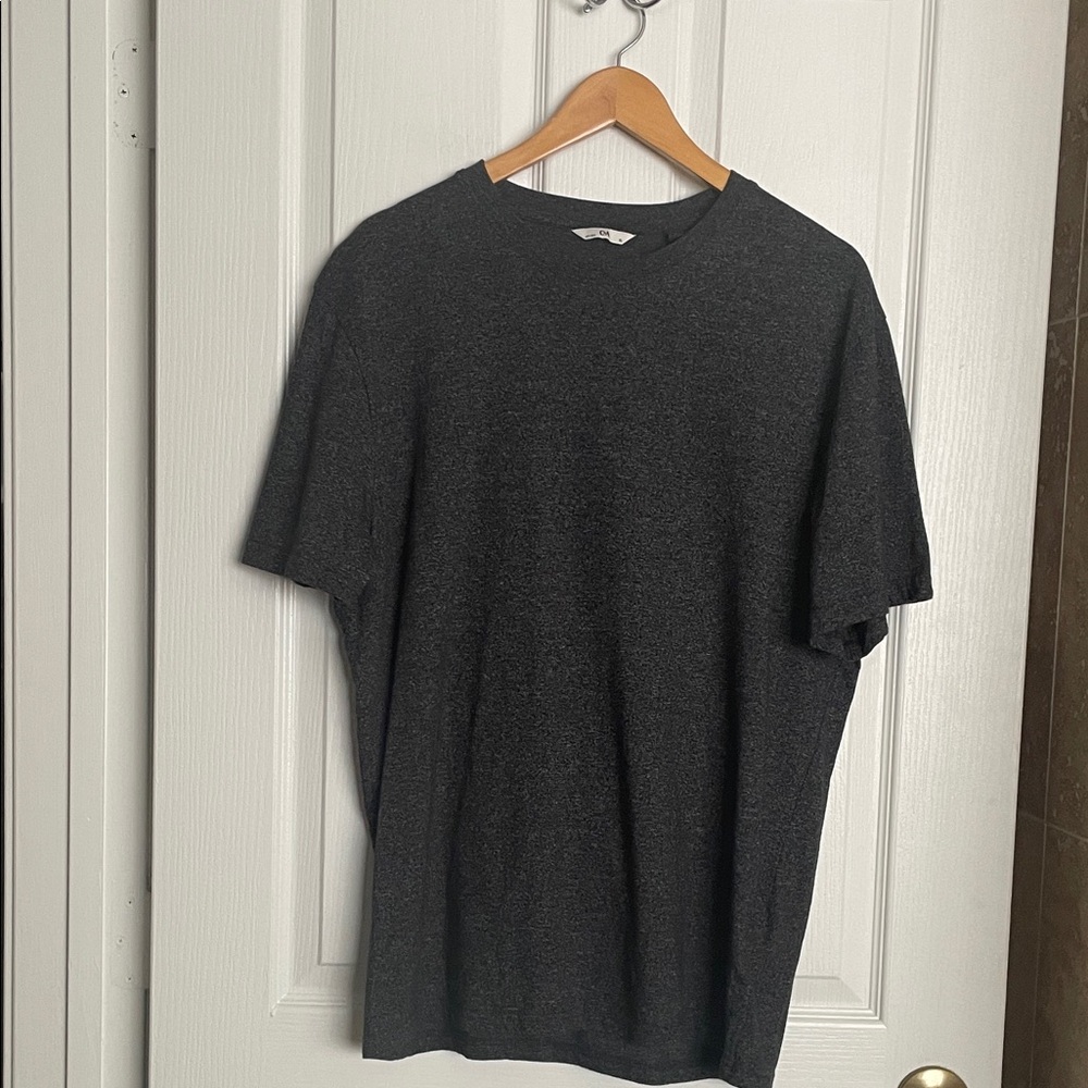 C & A - Gray Heather Short Sleeve Tee.